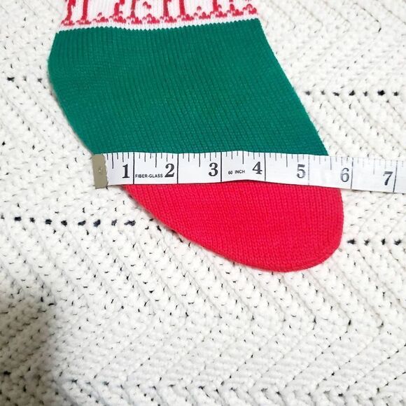Winter and Tree Christmas Stocking - Picture 5 of 5
